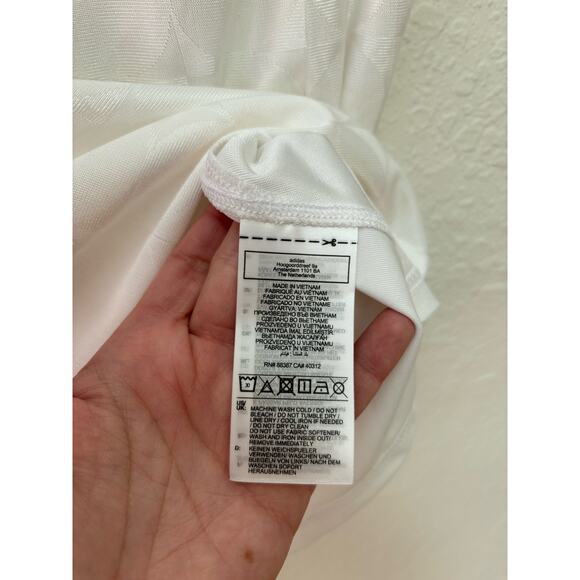 Unisex NWT Adidas Tiro Pride Jersey Soccer Size Medium White Multicolor $65 - Picture 7 of 11